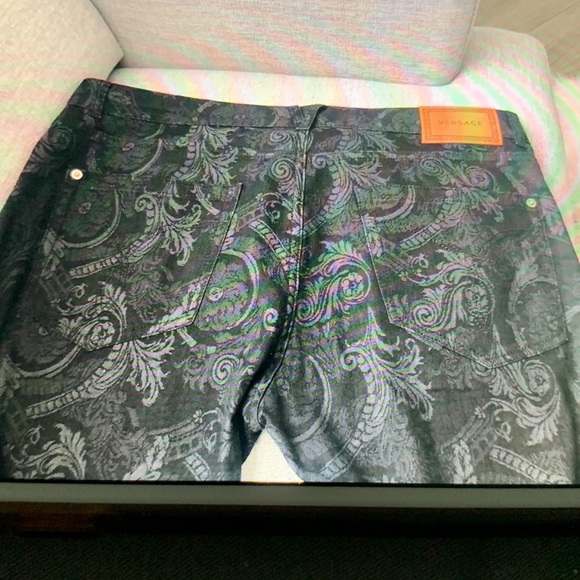 Authentic Versace Pants sz 36 Md in Italy Worn Few Times Excellent Condition - Picture 7 of 12